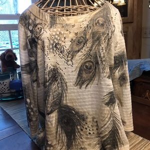 Casual Top with a hint of Bling